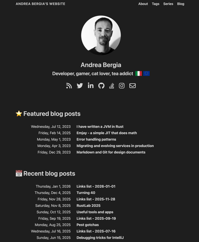 Homepage